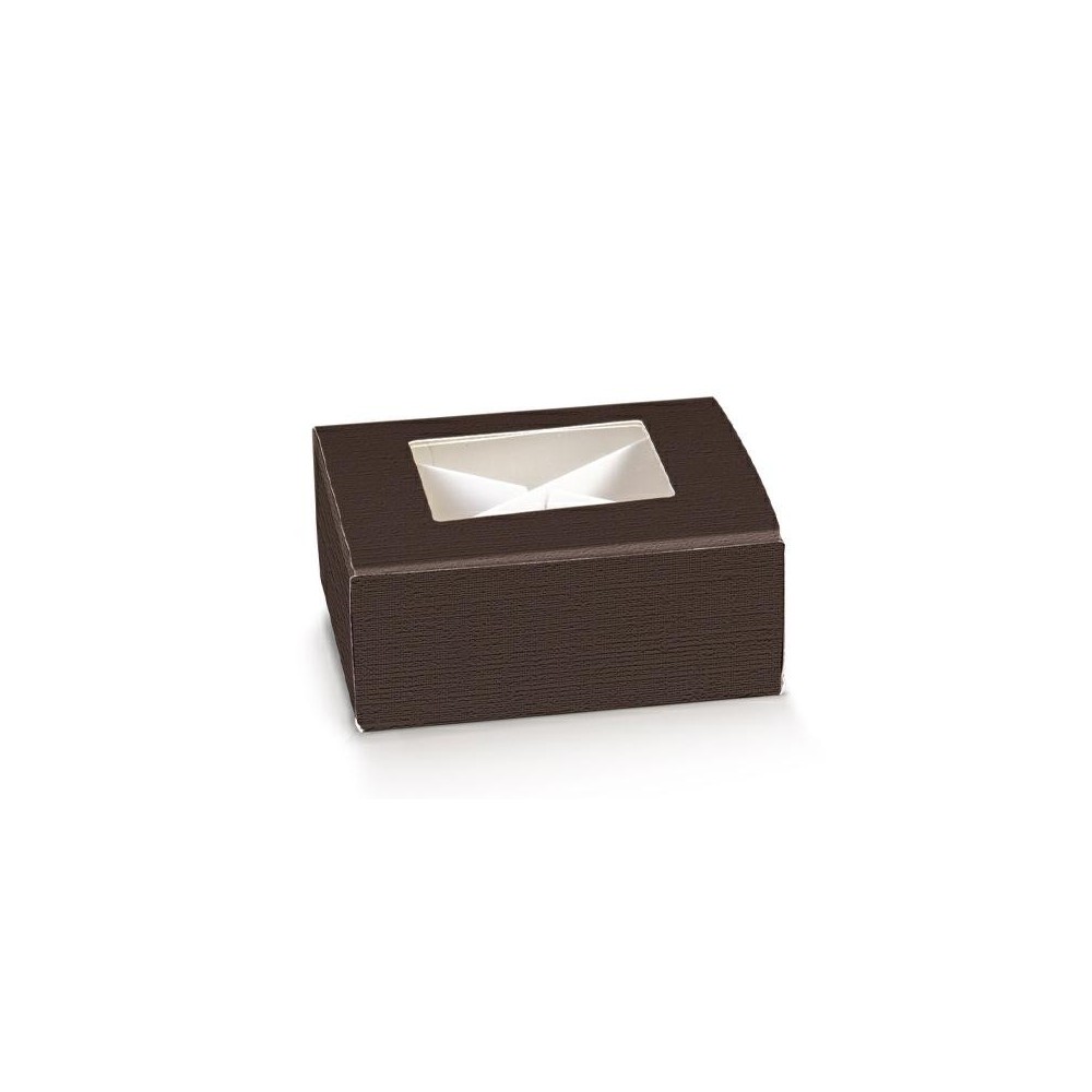 PRATICA CF 100X100X40 FIBRA MARRONE